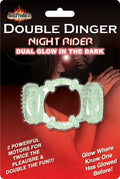 Glow-in-the-dark light-up hand cuff accessory, green translucent with star pattern