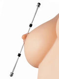 Double bar pincher tool with two adjustable screw ends for gripping and lifting