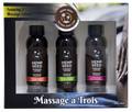 Massage a Trois - Massage Lotion 3 Pack