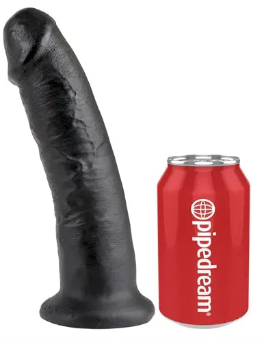 King Cock 9-Inch Cock Black – body-safe materials | Fu'Cha Exotics