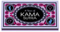 Decorative Kama Sutra title box with patterned pink and black frame