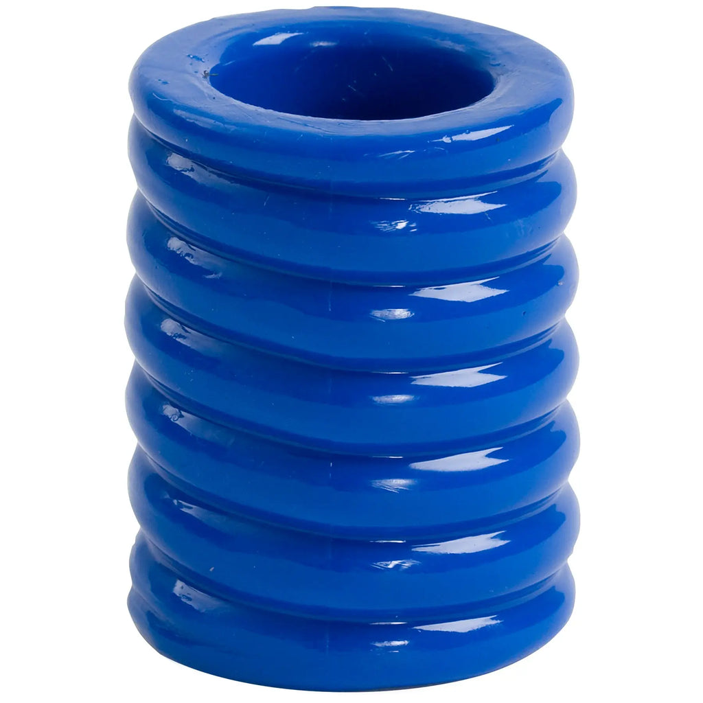 Titanmen Cock Cage - Blue – body-safe materials | Fu'Cha Exotics