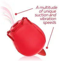 Wild Rose Sucking and Licking - Red – body-safe materials | Fu'Cha Exotics