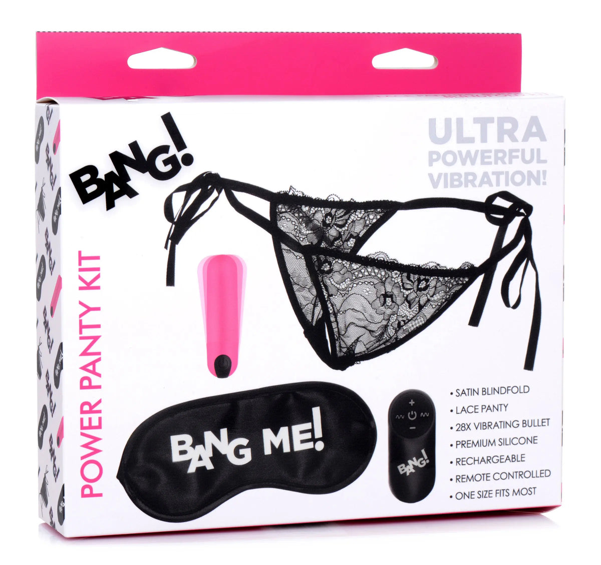 Bang Power Panty Kit - Pink – body-safe materials | Fu'Cha Exotics
