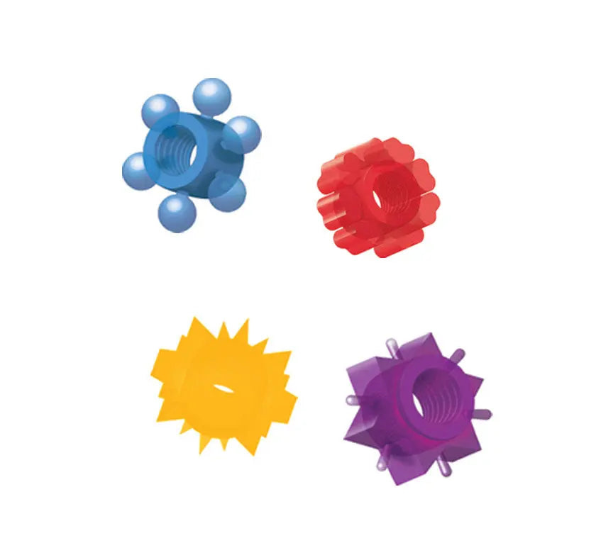 Pleasure Stars Jelly Cock Rings – body-safe materials | Fu'Cha Exotics
