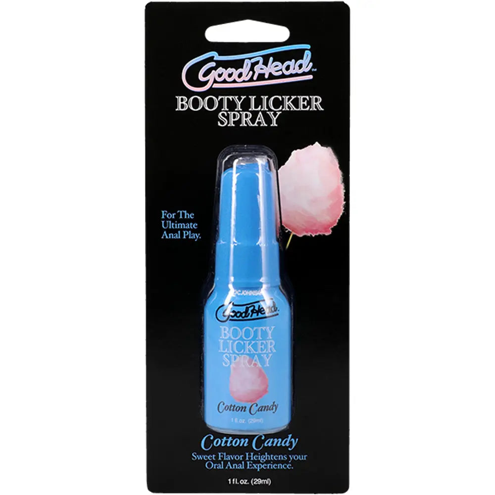 Goodhead Booty Licker Spray Cotton Candy 1 Fl Oz – body-safe materials | Fu'Cha Exotics