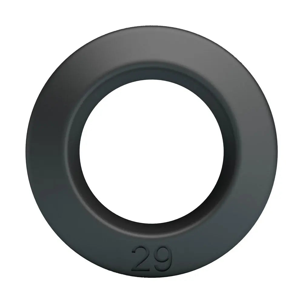 Brodan - Cockring Super Soft Silicone - Black – body-safe materials | Fu'Cha Exotics