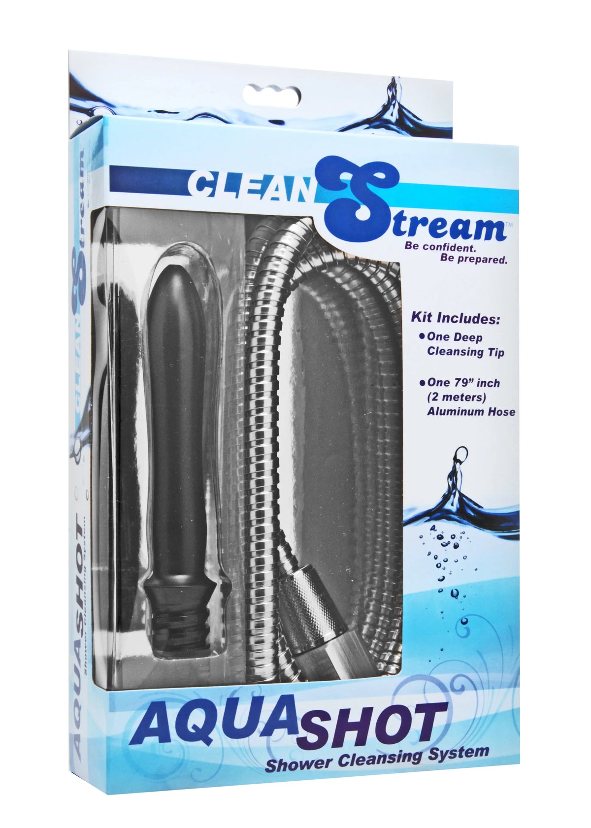 Clean Stream Aqua Shot Shower Enema Cleansing System – body-safe materials | Fu'Cha Exotics