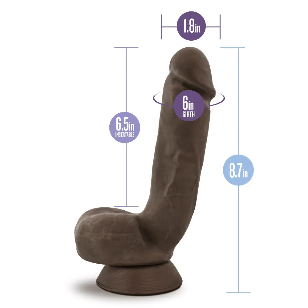 Au Naturel - Jerome - Brown – body-safe materials | Fu'Cha Exotics