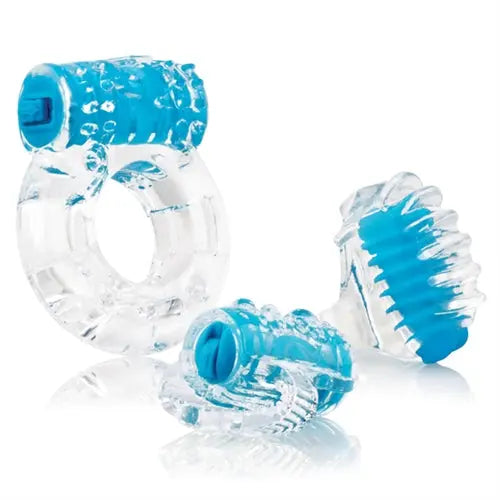 Screaming O Vibro Man - Each - Blue – body-safe silicone | Fu'Cha Exotics