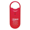 Red spray bottle with carrying handle and 'Wild Cherry' label