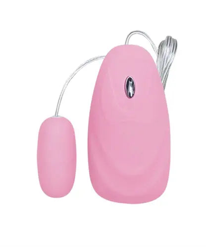 The 9's pink bullet massager with remote and cord