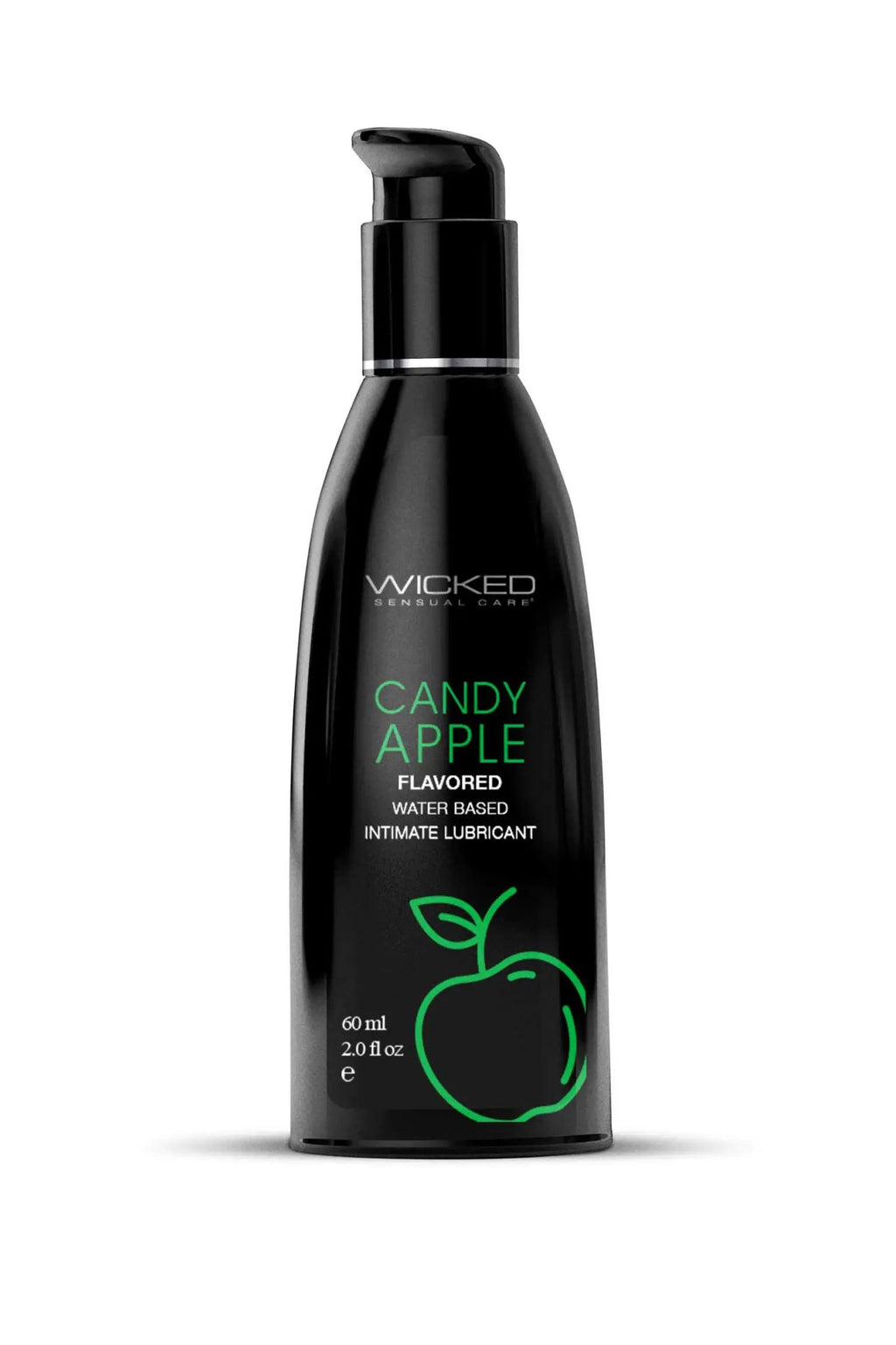 Aqua Candy Apple Flavored Water Based Intimate Lubricant - 2 Fl. Oz. – body-safe materials | Fu'Cha Exotics