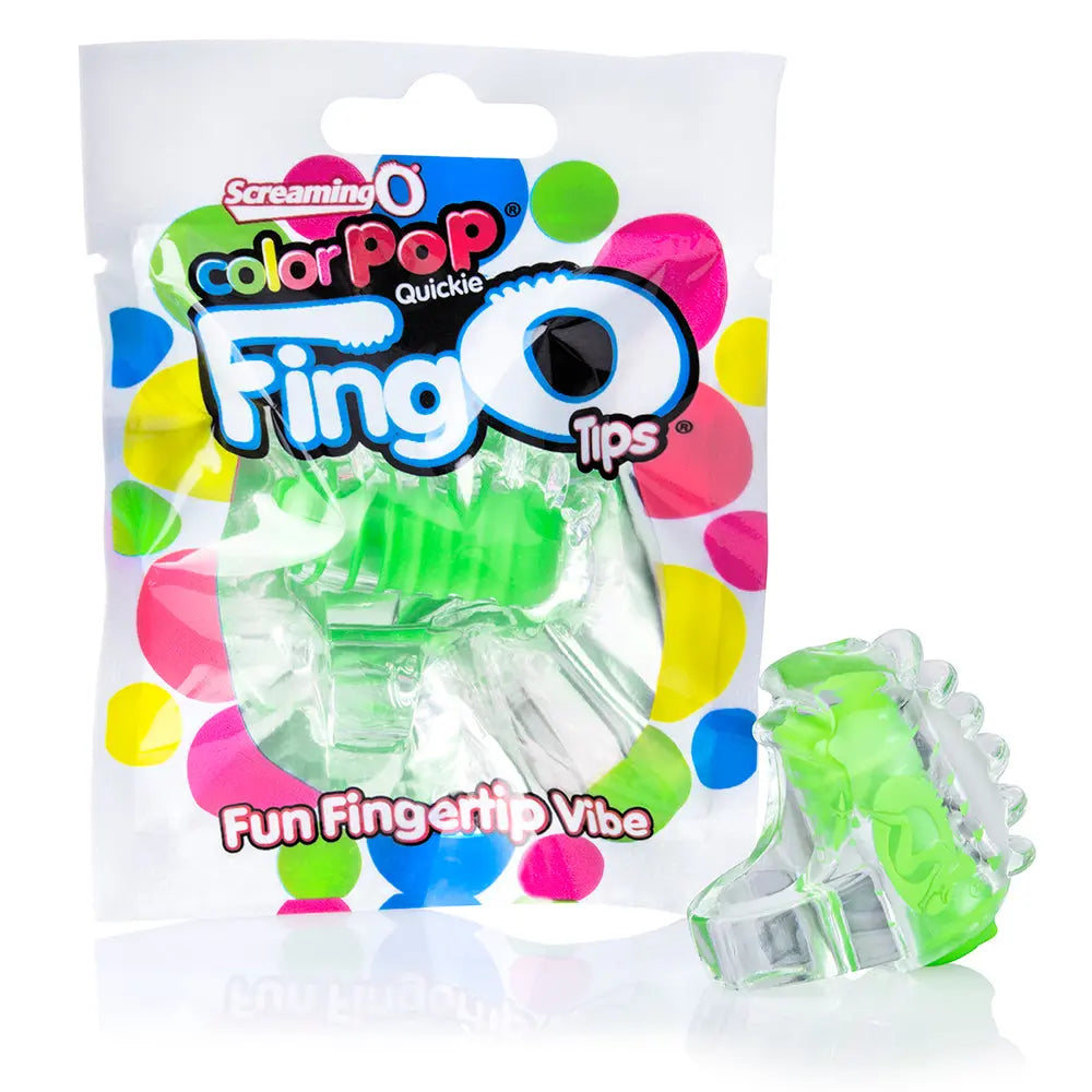 Colorpop Quickie Fingo Tips - Each - Green – body-safe materials | Fu'Cha Exotics