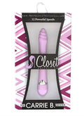 Pink Carrie B. Twister clitoral vibrator in retail box