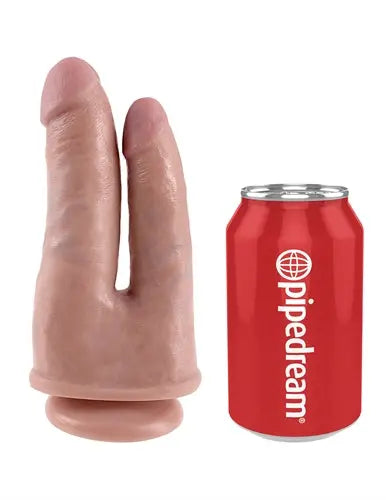 King Cock Double Penetrator - Flesh – body-safe materials | Fu'Cha Exotics