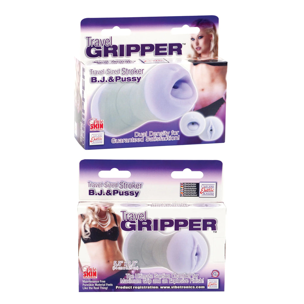 Travel Gripper B.j. and Pussy – body-safe materials suction stimulation | Fu'Cha Exotics