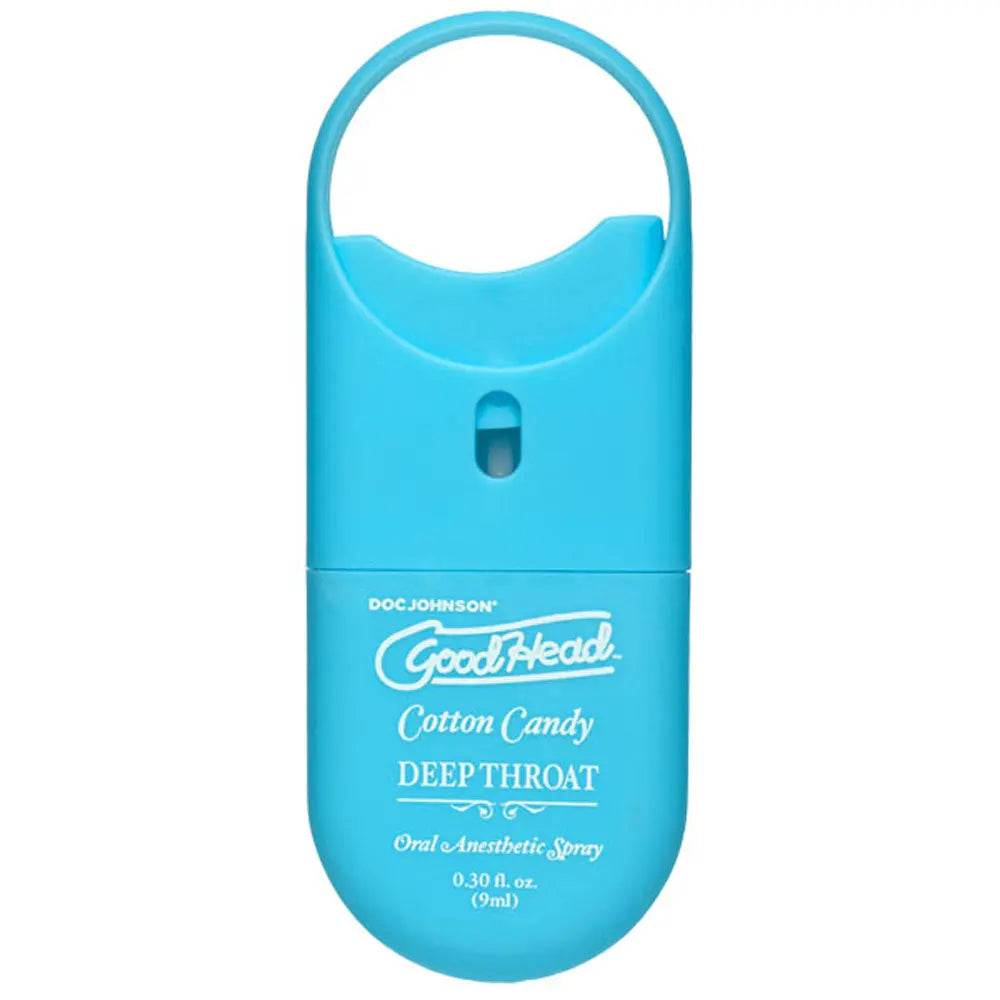 Goodhead - Deep Throat Spray to-Go - Cotton Candy - 0.30 Fl. Oz. – body-safe materials | Fu'Cha Exotics