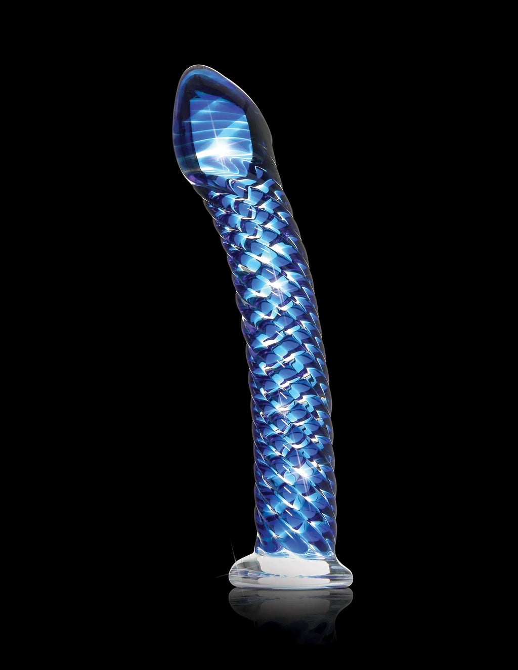 Icicles No. 29 - Blue – borosilicate glass | Fu'Cha Exotics