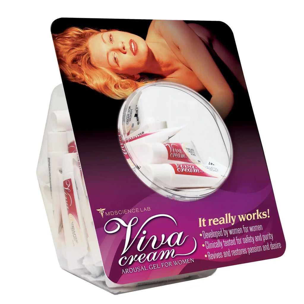 Viva Cream - 50 Count Bowl - 10ml Tubes – body-safe materials | Fu'Cha Exotics
