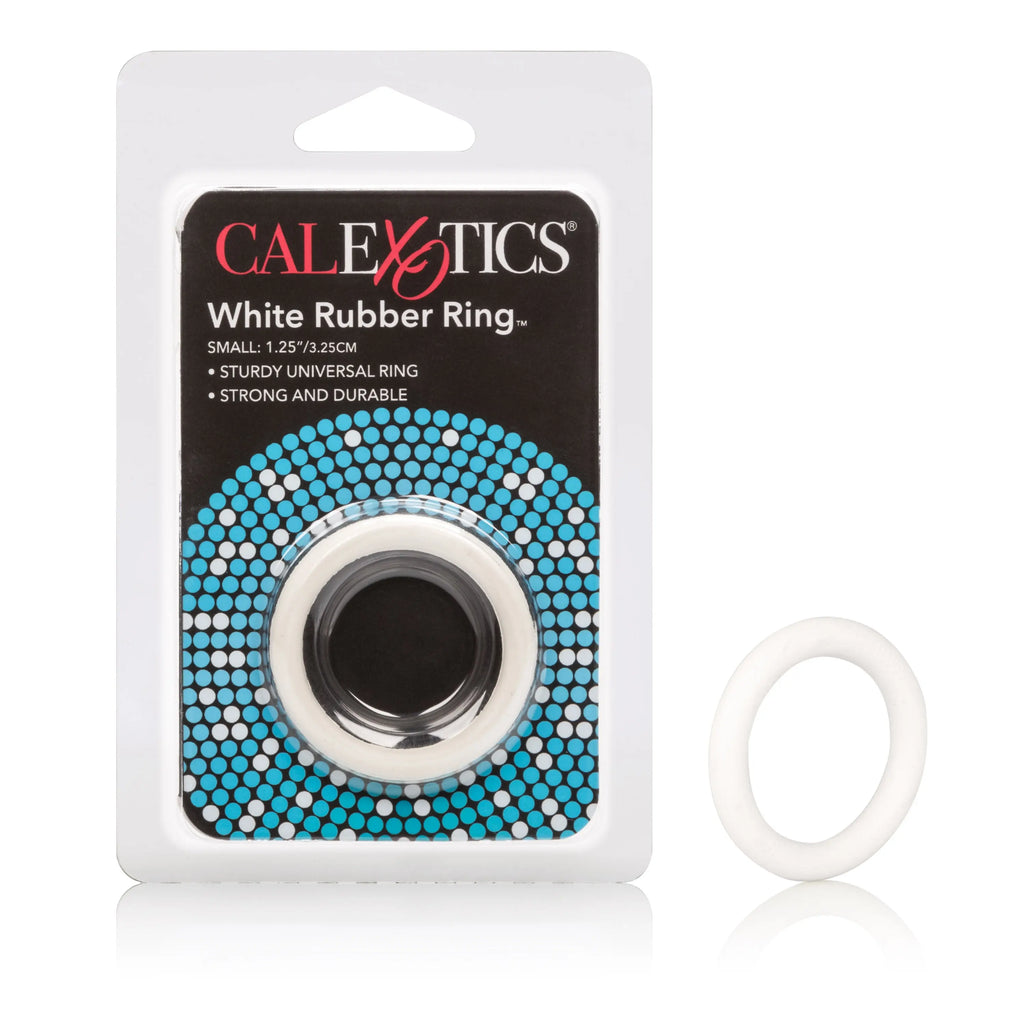 Rubber Ring - Small - White – body-safe rubber | Fu'Cha Exotics