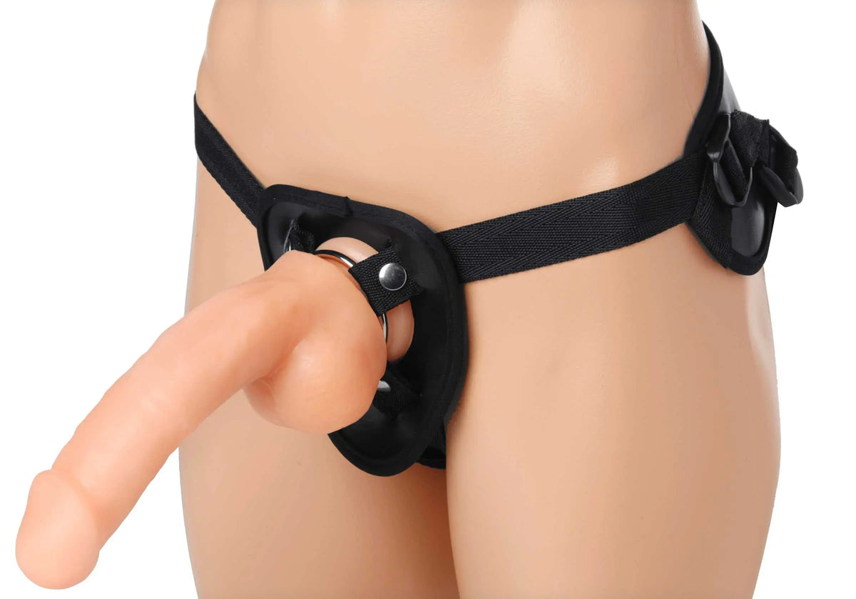 Siren Universal Strap on Harness with Rear Support – body-safe materials | Fu'Cha Exotics
