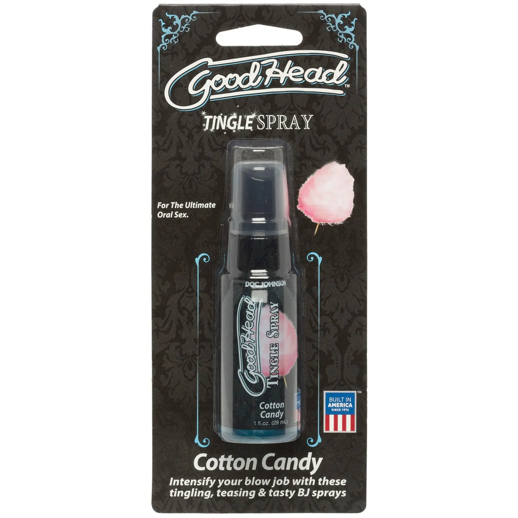 Goodhead - Tingle Spray - 1 Fl. Oz. - Cotton Candy – body-safe materials | Fu'Cha Exotics