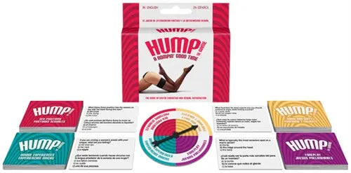 Hump! board game set with cards and score wheel