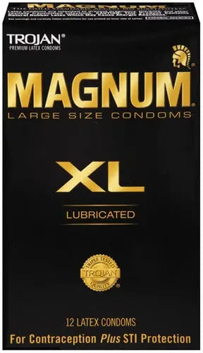 Trojan Magnum XL - 12 Pack – body-safe materials | Fu'Cha Exotics