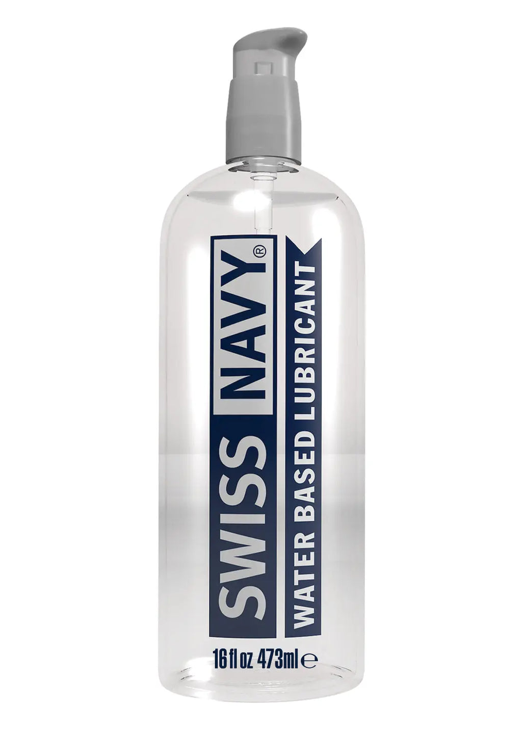 Swiss Navy Water-Based Lube - 16 Fl. Oz. – body-safe materials | Fu'Cha Exotics