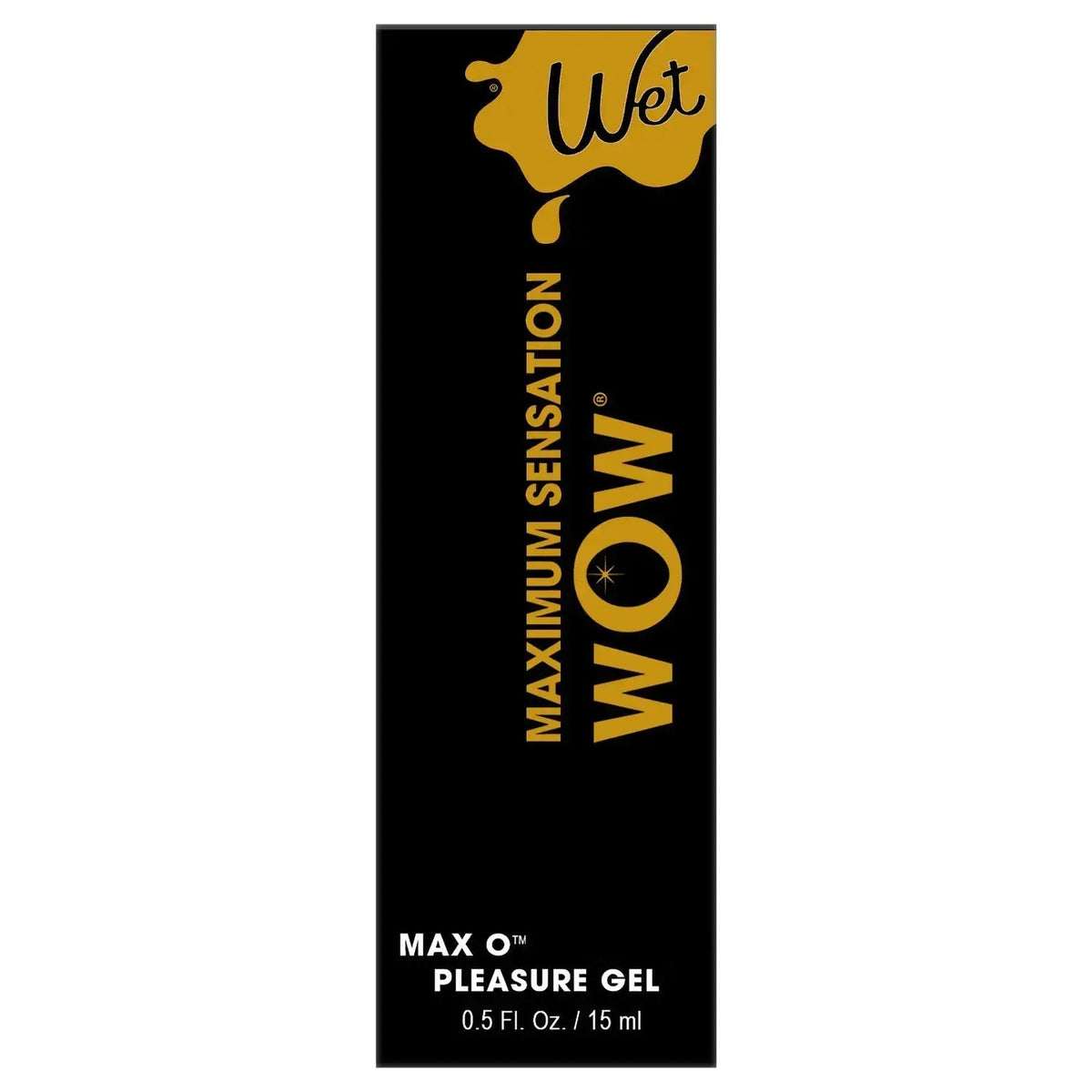 Wet Maximum Sensation Wow Clitoral Arousal Gel - 0.5 Fl. Oz. – body-safe materials | Fu'Cha Exotics