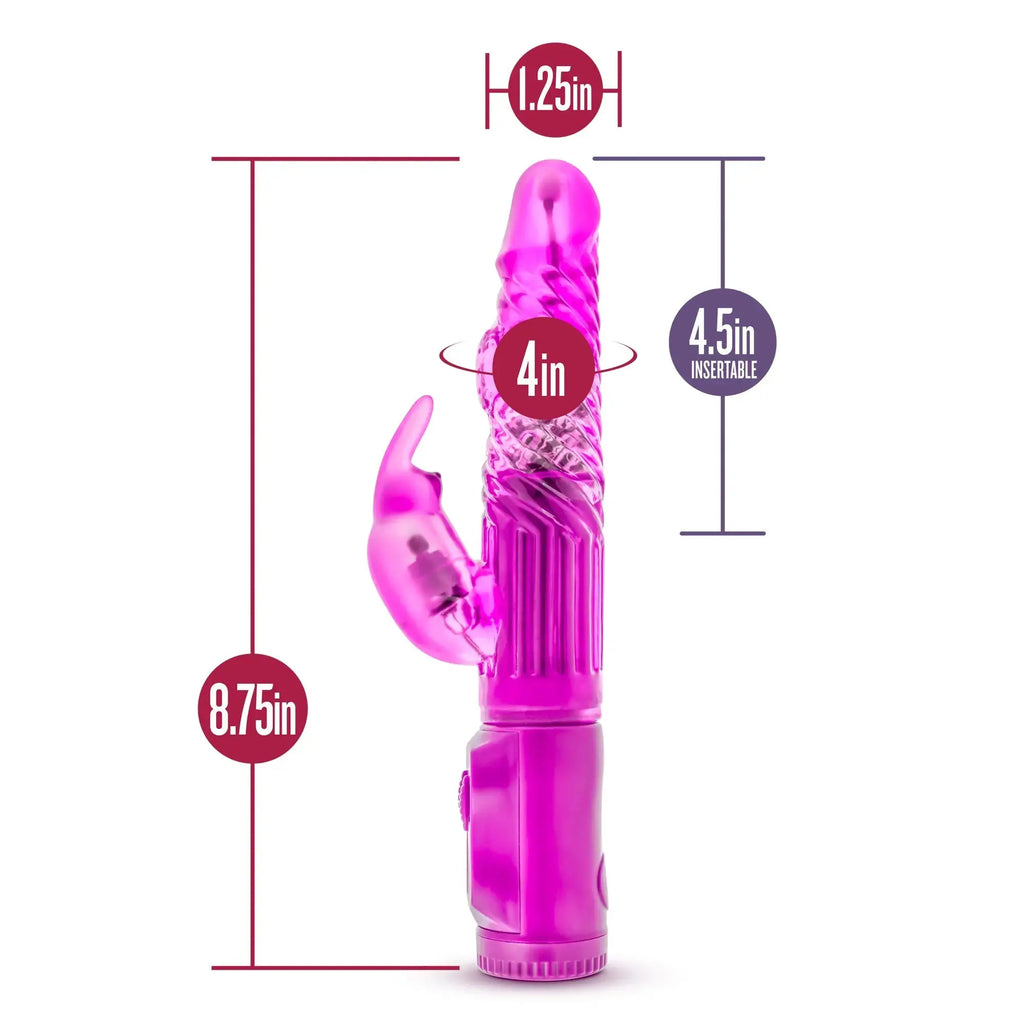 B Yours - Beginner's Bunny - Pink – body-safe materials | Fu'Cha Exotics