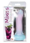 Mixers Blueberry Crush 8" Dildo - Pink Lavender Blue