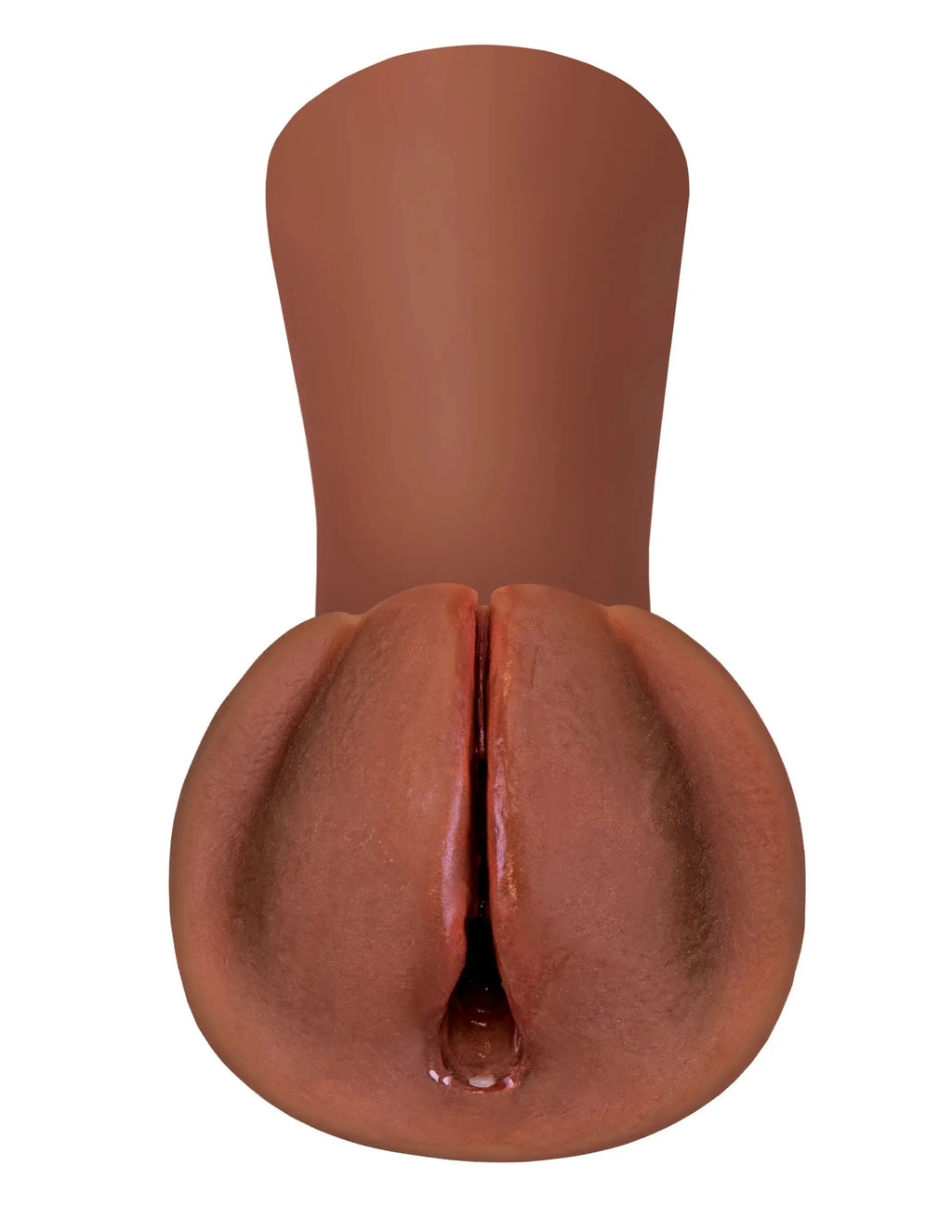 Extreme Wet Pussies - Slippery Slit - Brown – body-safe materials | Fu'Cha Exotics