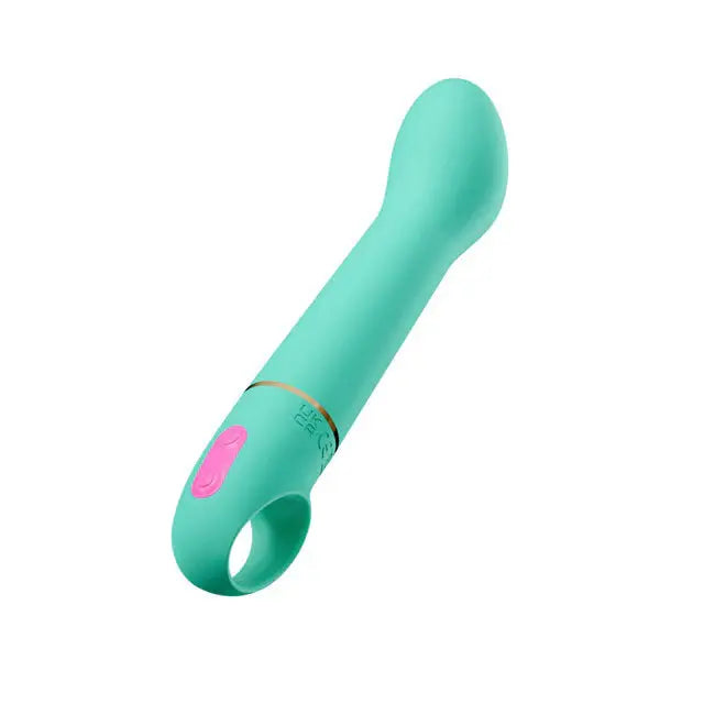 Aria - Flirty Af 2.0 - Rechargeable Vibe - Teal – body-safe materials | Fu'Cha Exotics