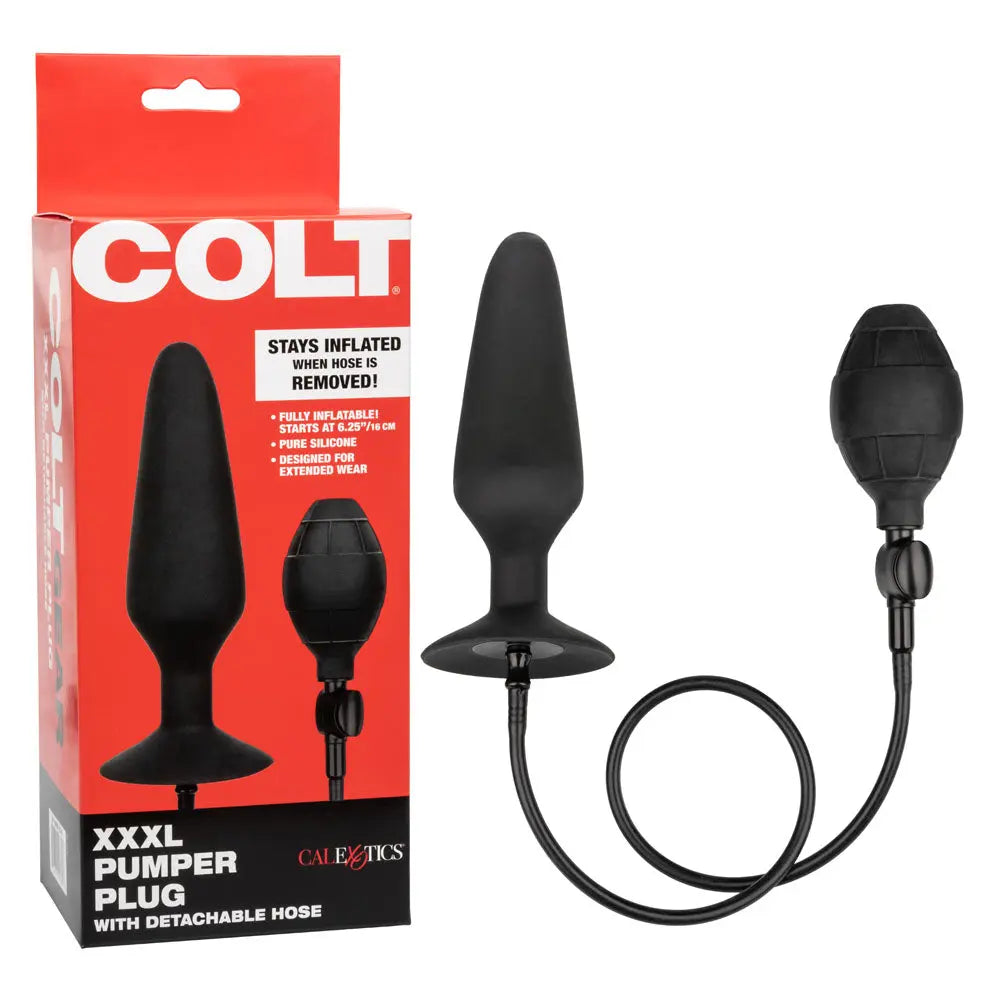 Colt Xxxl Pumper Plug With Detachable Hose – body-safe materials | Fu'Cha Exotics
