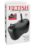 Fetish Fantasy Series Body Dock Inflatable Love Seat - Black
