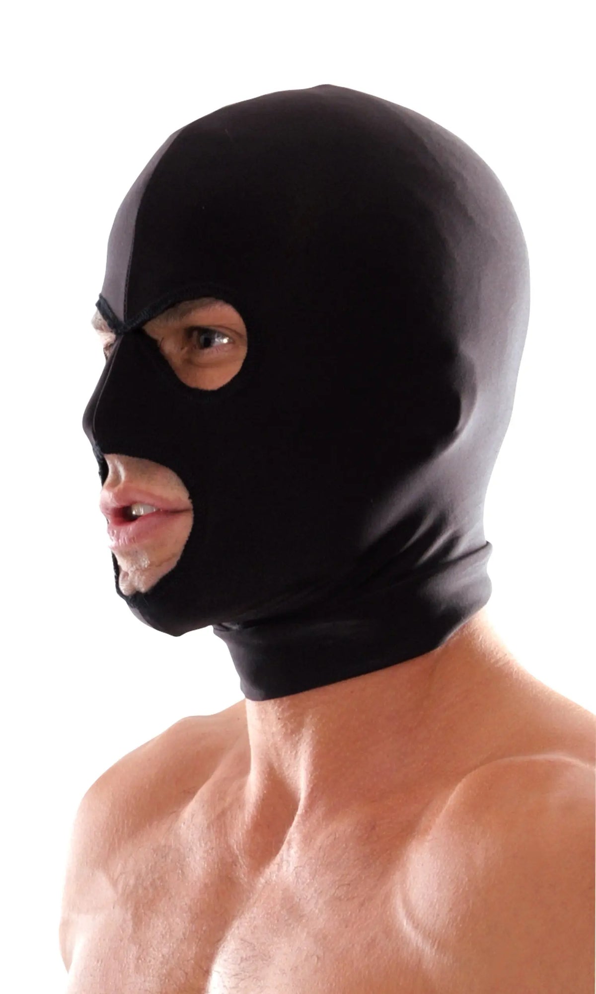 Fetish Fantasy Series Spandex 3-Hole Hood – body-safe materials | Fu'Cha Exotics