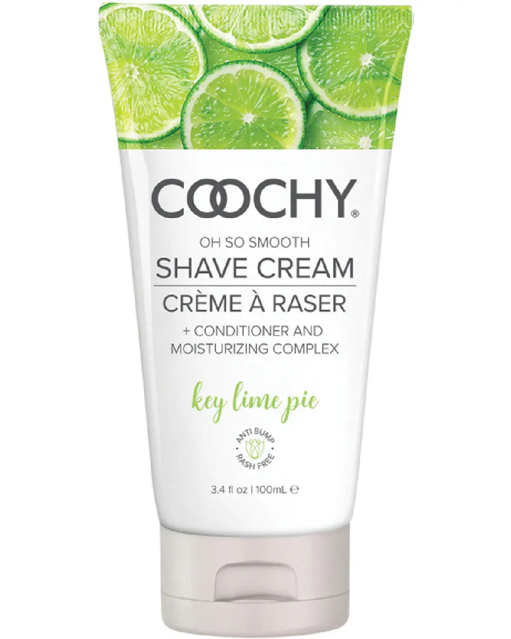 Coochy Shave Cream - Key Lime Pie - 3.4 Oz – body-safe materials | Fu'Cha Exotics