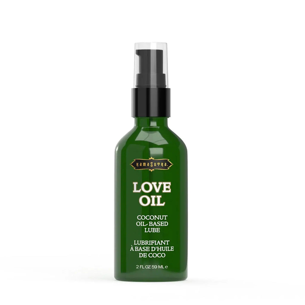 Love Oil Coconut Oil Based 2 Oz – body-safe materials | Fu'Cha Exotics