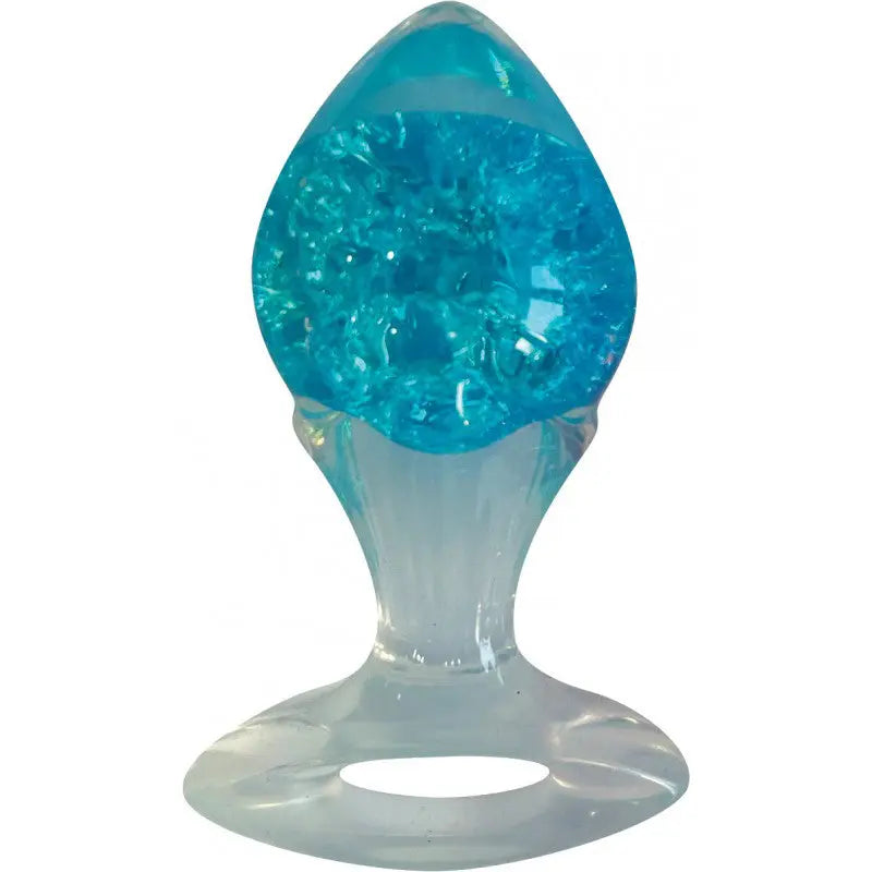 Cotton Candy - Joy Gems Saphire Butt Plug – body-safe materials | Fu'Cha Exotics