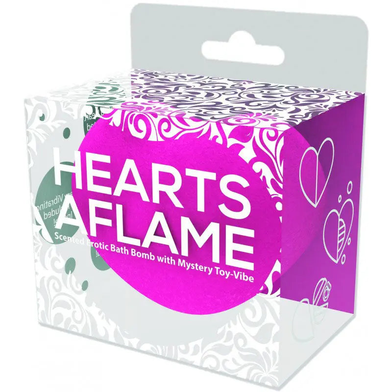 Hearts Aflame Erotic Lovers Bath Bomb – body-safe materials | Fu'Cha Exotics