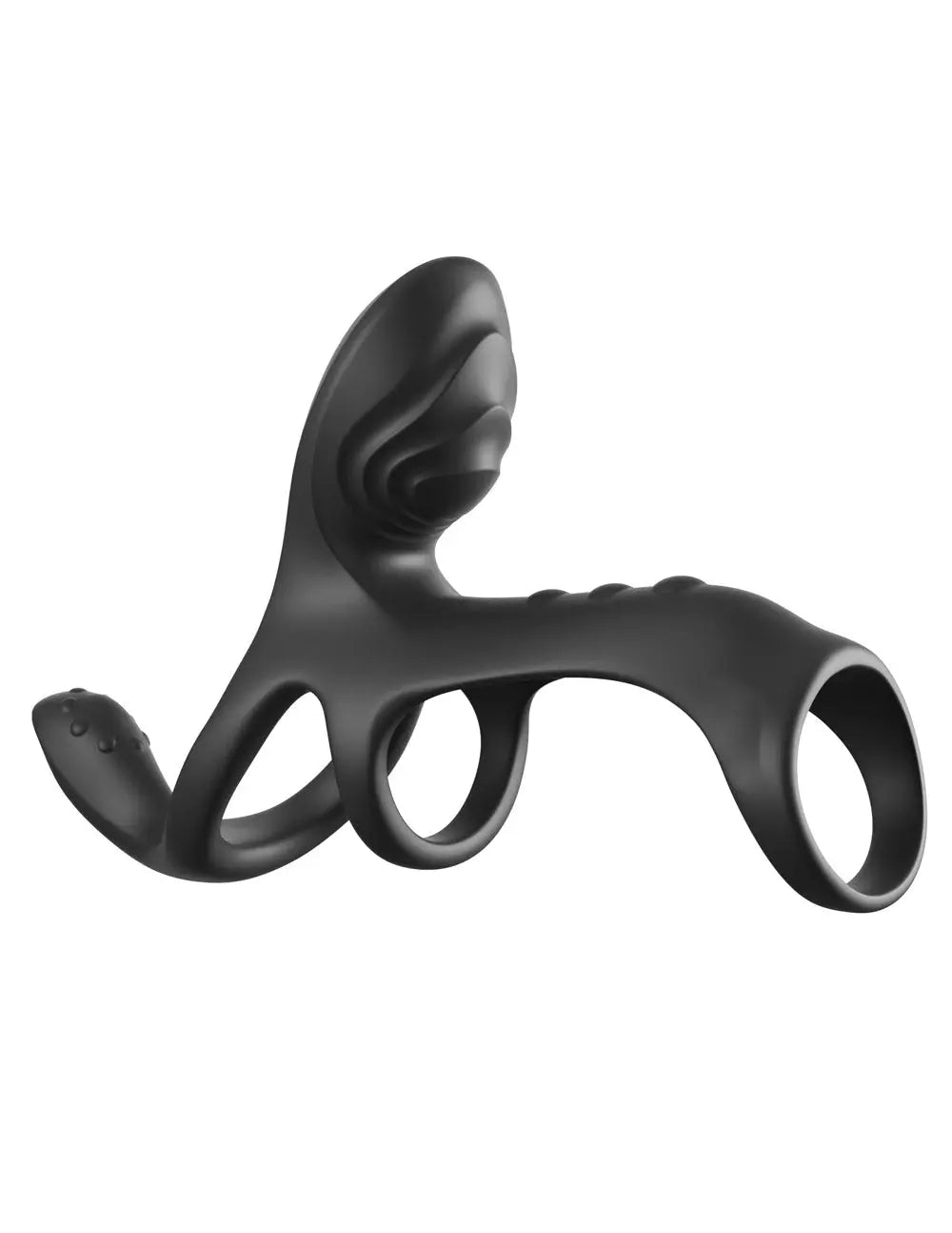 Fantasy C-Ringz Ultimate Couples Cage Max - Black – body-safe materials | Fu'Cha Exotics