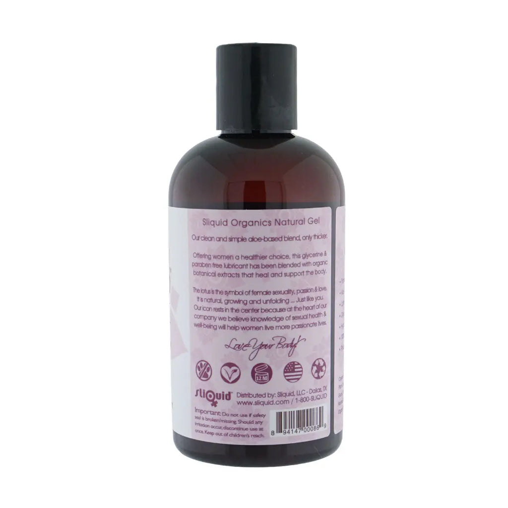 Organics Natural Gel - 8.5 Fl. Oz. (251 ml) – body-safe materials | Fu'Cha Exotics