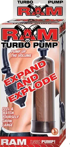 Ram Turbo Pump - Smoke – body-safe materials | Fu'Cha Exotics