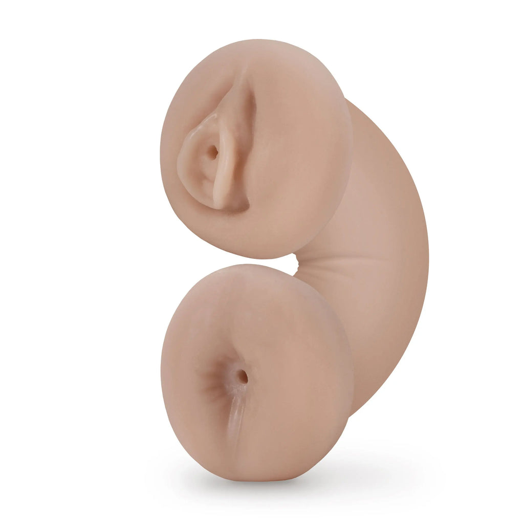 Enlust - Tasha - Soft and Wet Glow in the Dark Stroker - Beige – body-safe materials | Fu'Cha Exotics