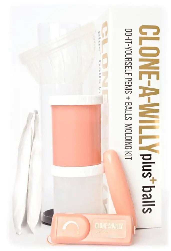 Clone-a Willy Plus Balls Kit - Light Skin Tone – body-safe materials | Fu'Cha Exotics