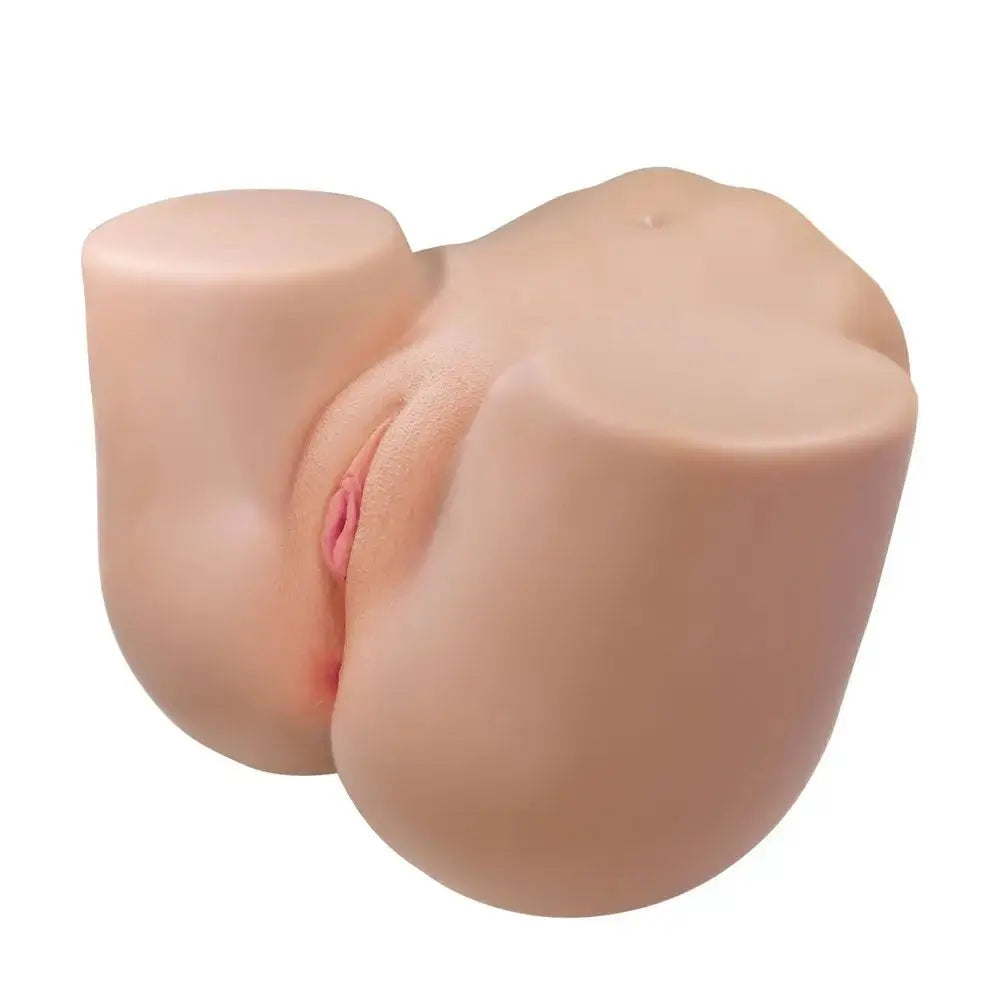 Julia - Vagina and Anal Masturbator - Beige – body-safe materials | Fu'Cha Exotics