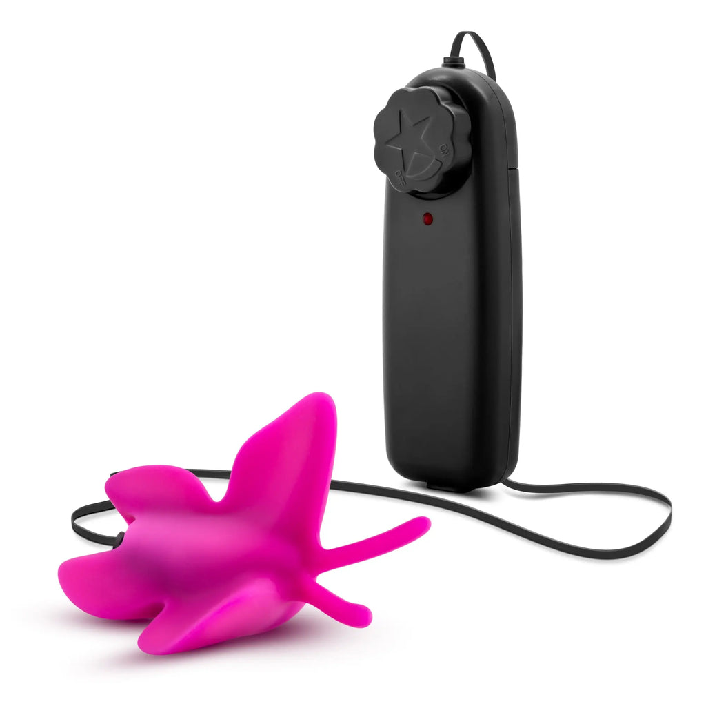 Luxe- Butterfly Teaser - Fuschia – body-safe materials | Fu'Cha Exotics