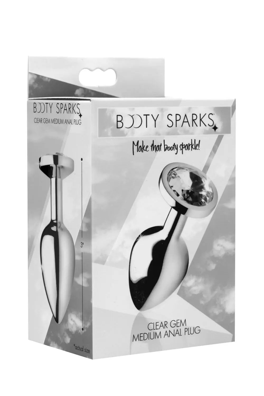 Clear Gem Anal Plug - Small – body-safe materials | Fu'Cha Exotics